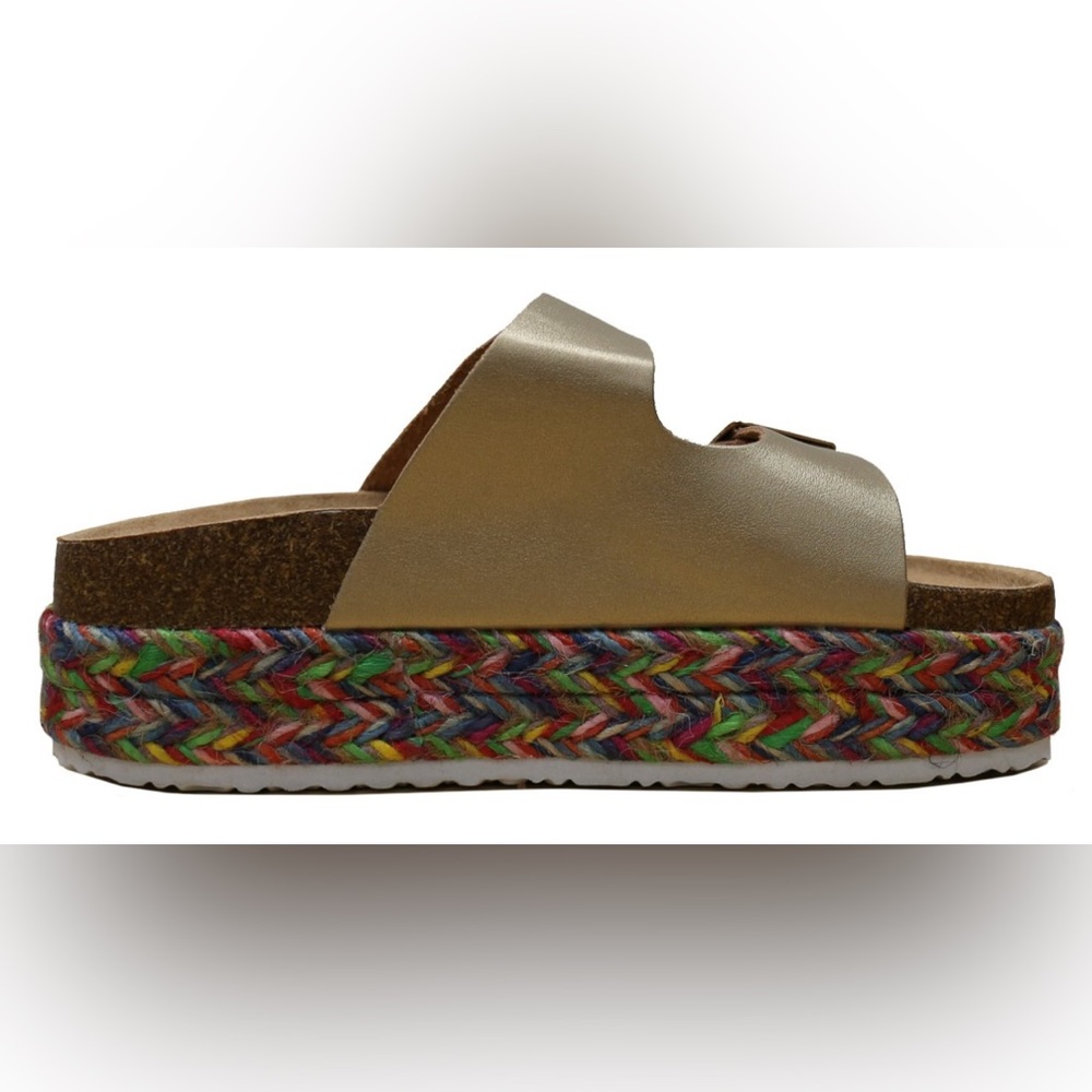 Nature Breeze women’s hippie boho festival flatform